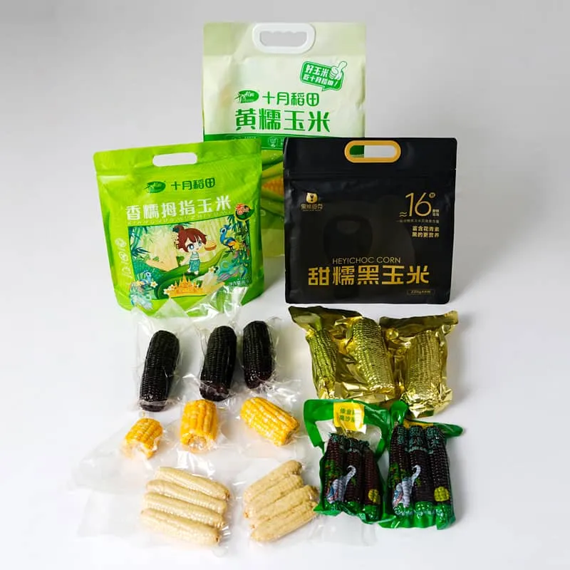 Friss kukorica csomagolózsákok