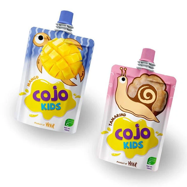 Gyümölcspüré kifolyó tasakok